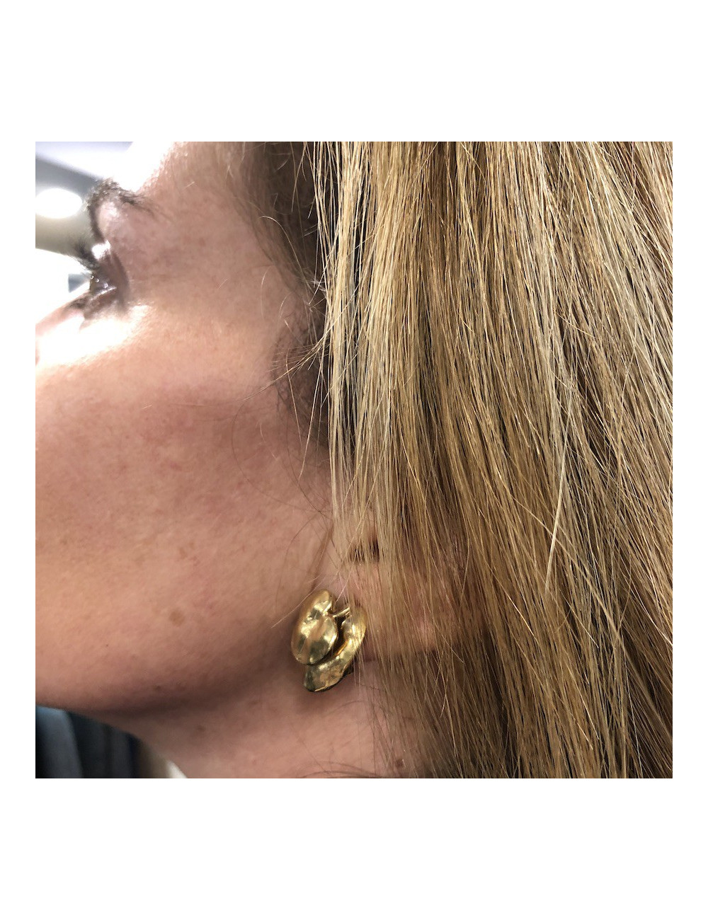 Clips coeurs GOOSSENS dorés