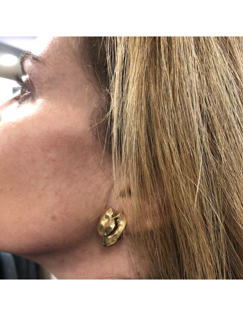 Clips coeurs GOOSSENS dorés