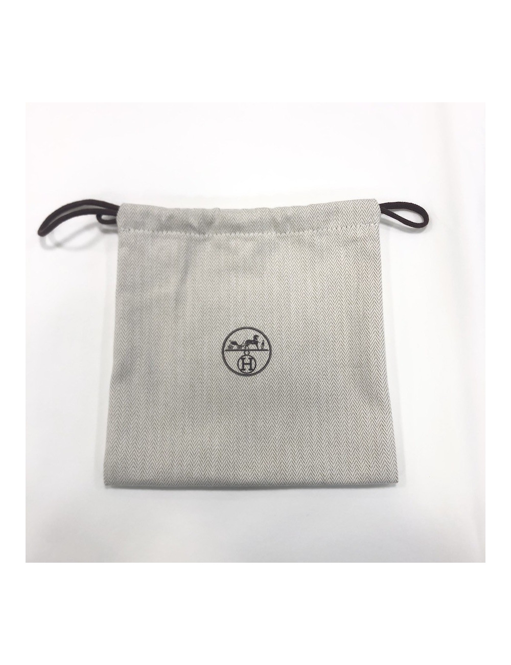 Manchette CDC HERMES cuir box noir