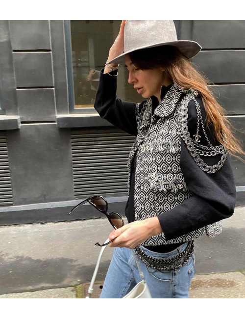 Veste CHANEL sans manches 