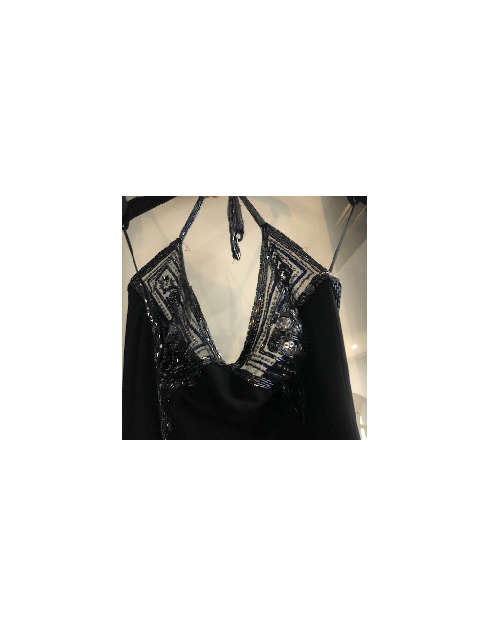 Robe du soir VALENTINO T8 IT/  bleu nuit