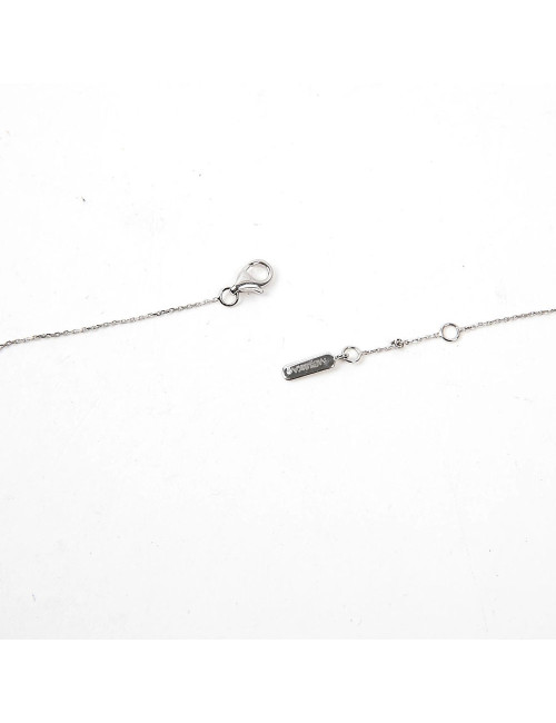 Collier Butterfly Messika or blanc diamants