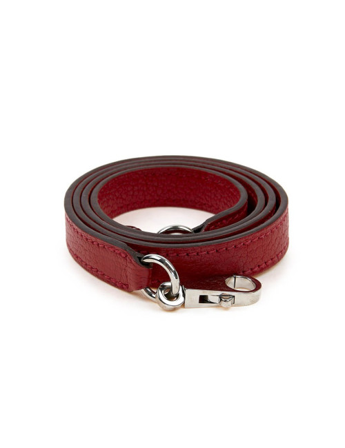 HERMES Shoulder Strap in Red Leather