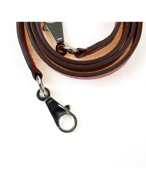 HERMES Shoulder Strap in Red Leather
