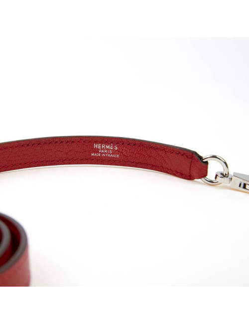 Bandoulière HERMES cuir epsom gold