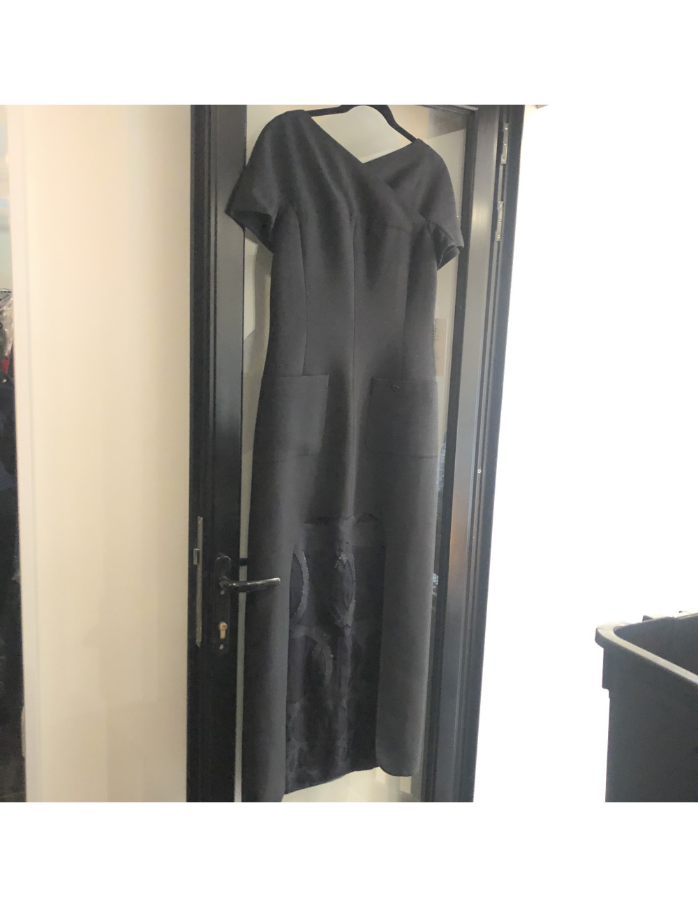 Robe longue du soir CHANEL noire 