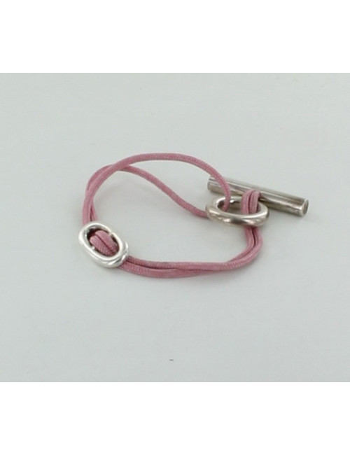 bracelet HERMES en argent 