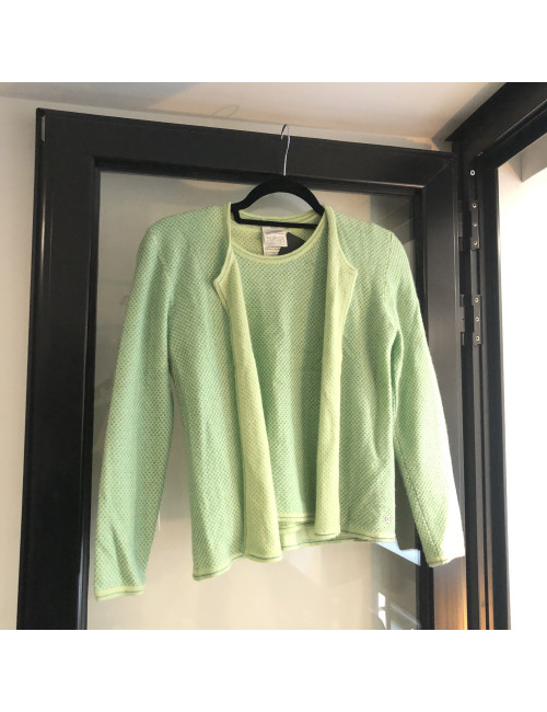 Ensemble CHANEL T 36 Pull et cardigan