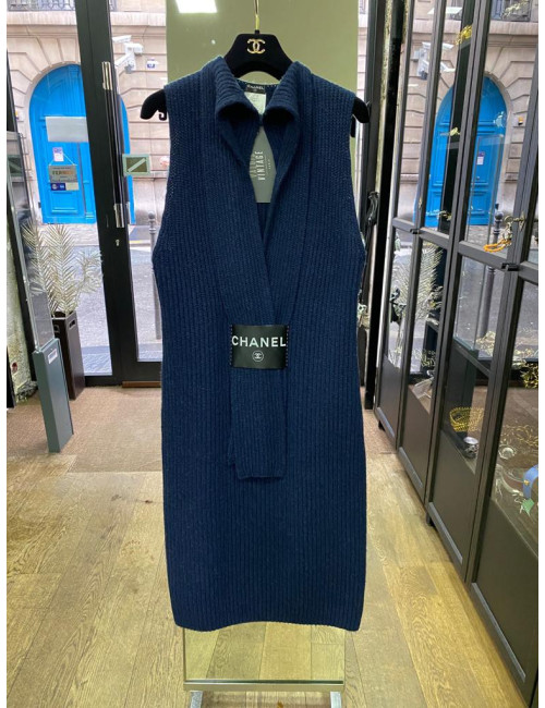 CHANEL cashmere sweater dress size 40FR