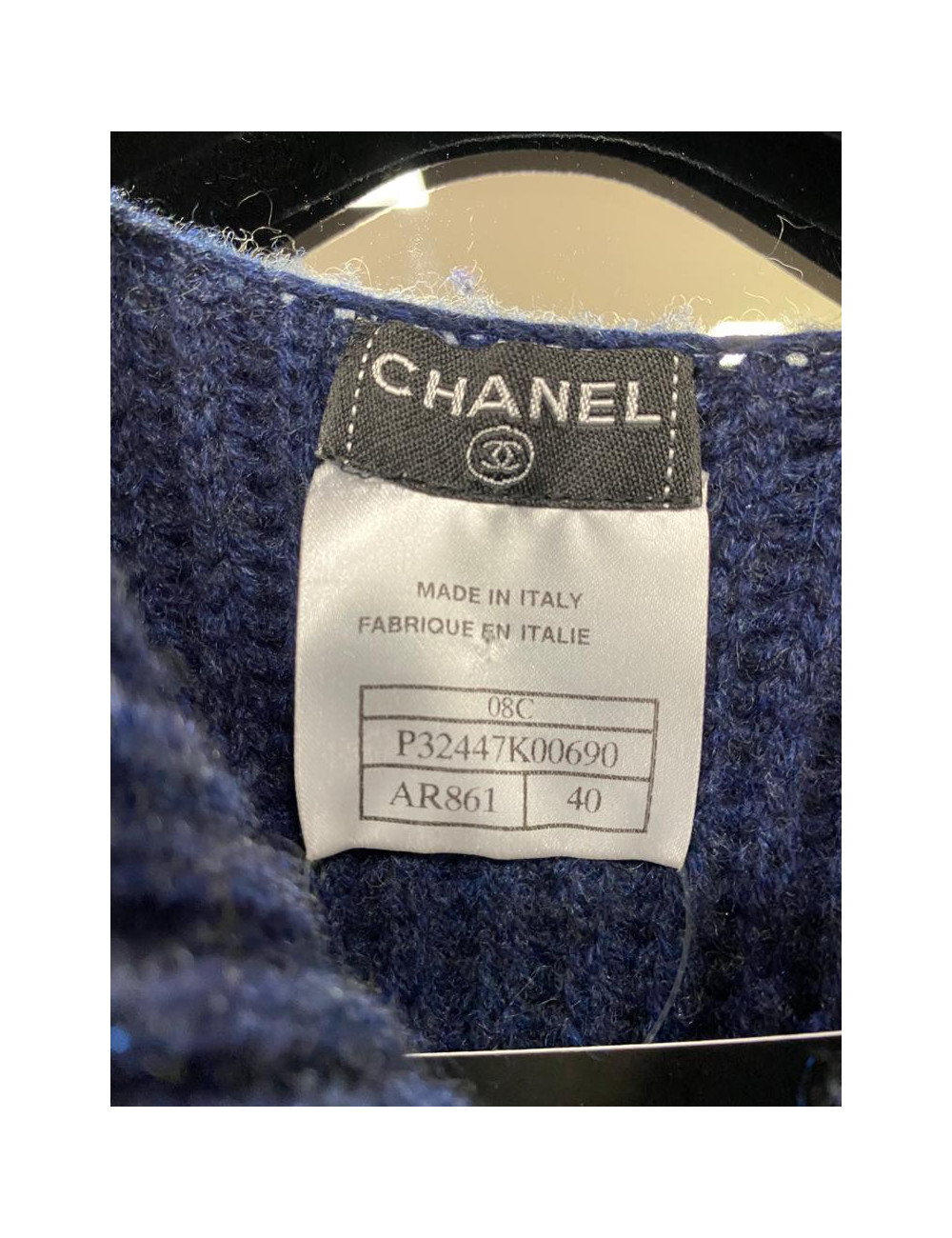 CHANEL cashmere sweater dress size 40FR
