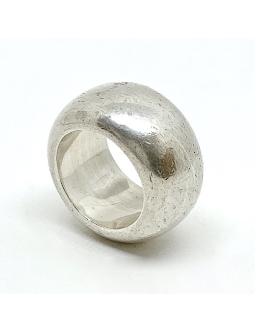 Bague CHANEL argent massif T57