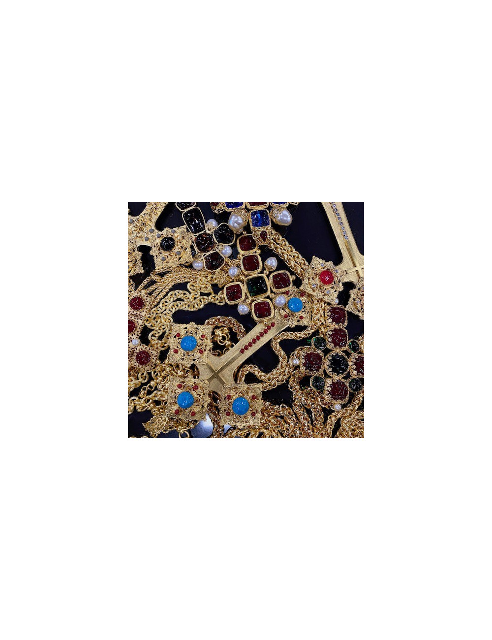 Sautoir croix MARGUERITE DE VALOIS