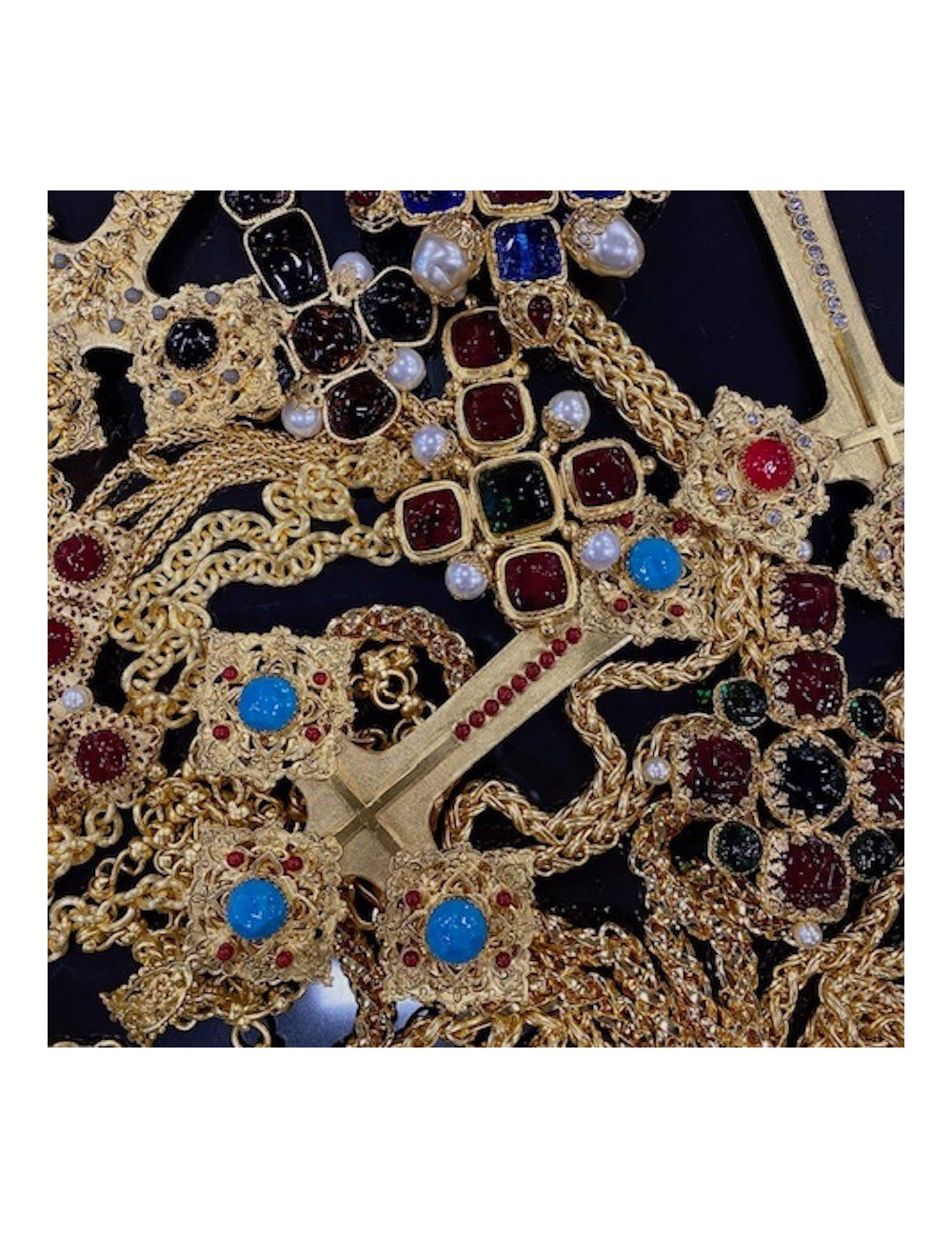 Collier trefle Marguerite de Valois