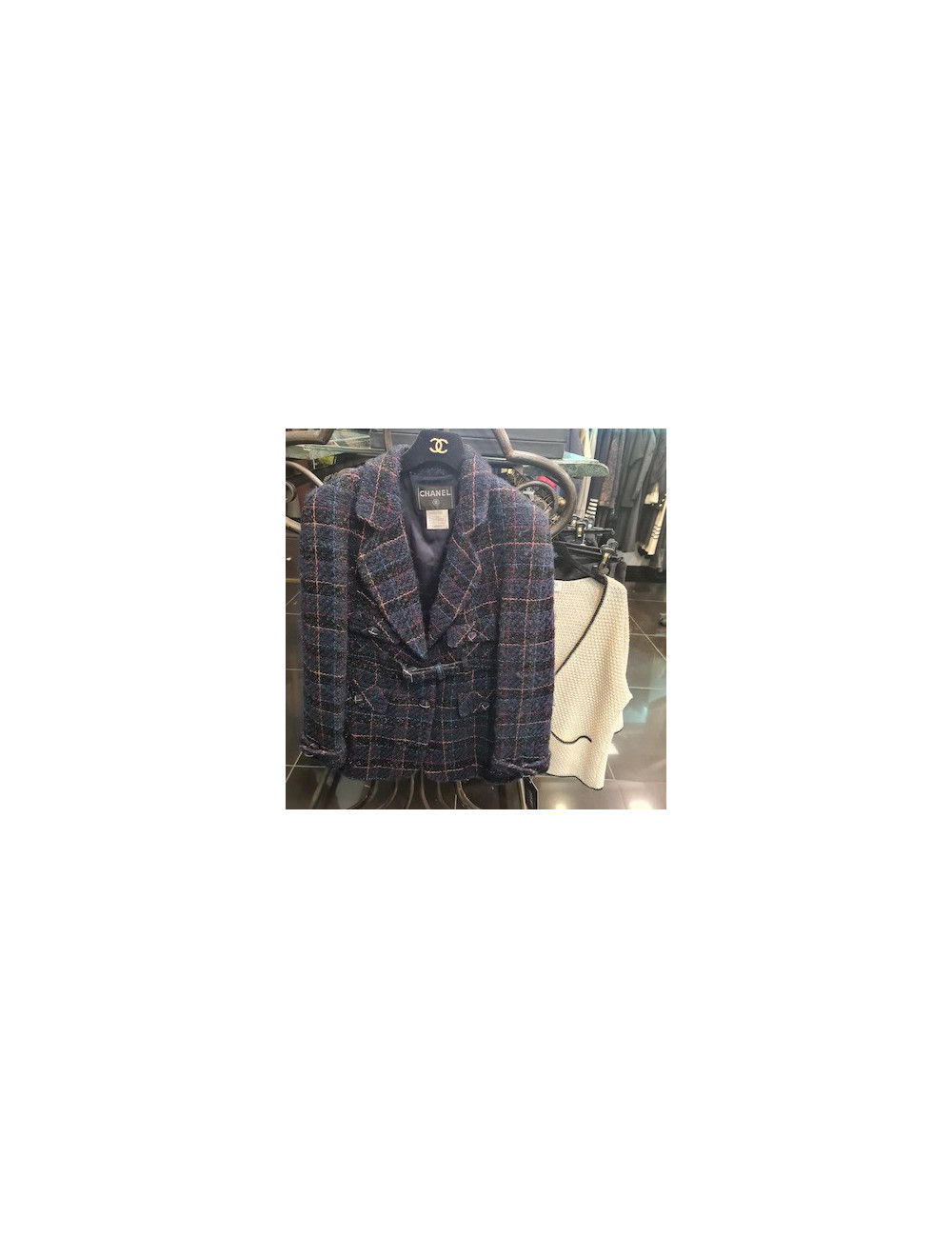 Veste T 40 CHANEL tweed 