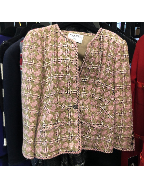 CHANEL Veste tweed
