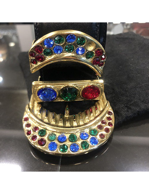 Ceinture GIANNI VERSACE pierres 
