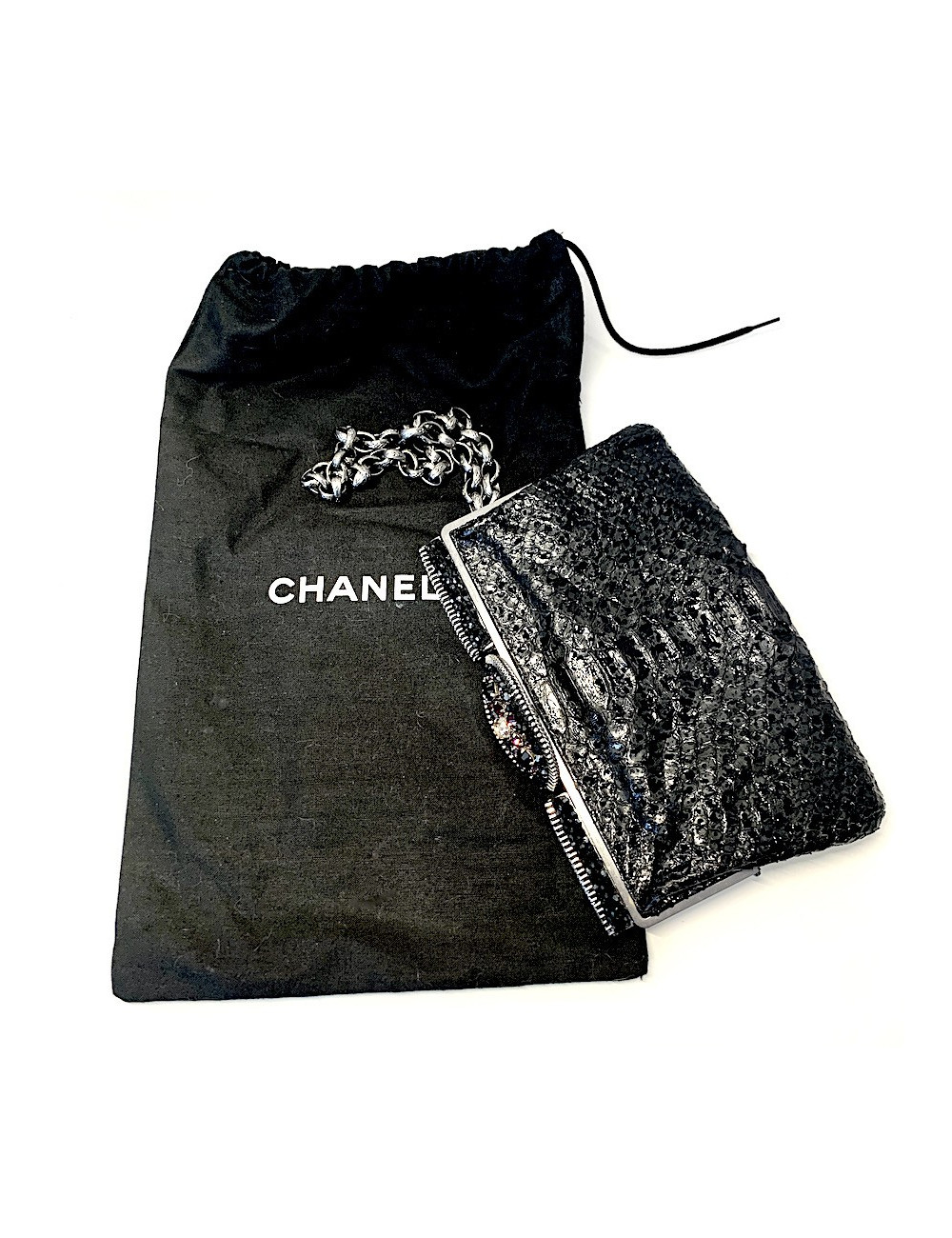 Sac du soir CHANEL python
