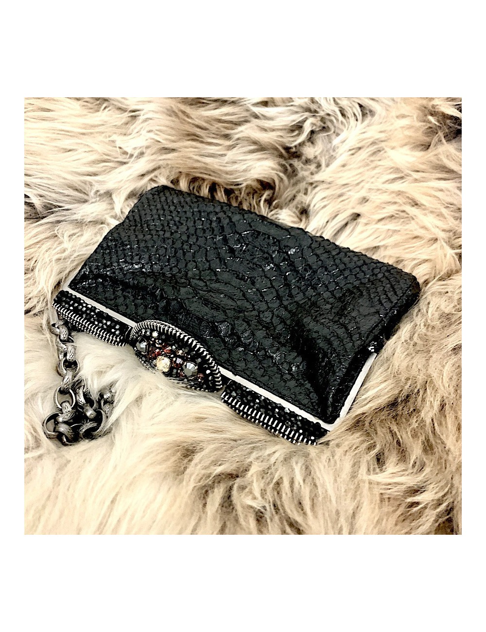 Sac du soir CHANEL python