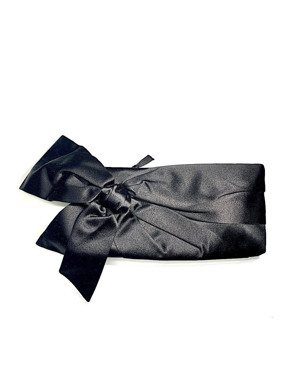 Pochette VALENTINO soie noire