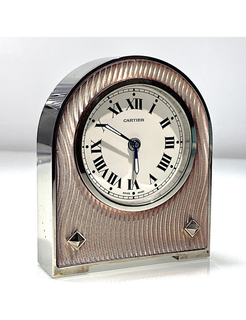 CARTIER Vintage travel carriage clock