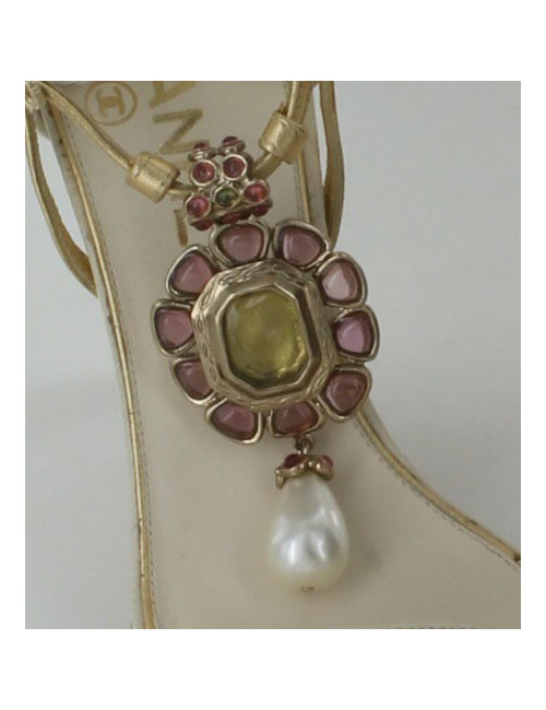 sandales CHANEL couture BIJOUX