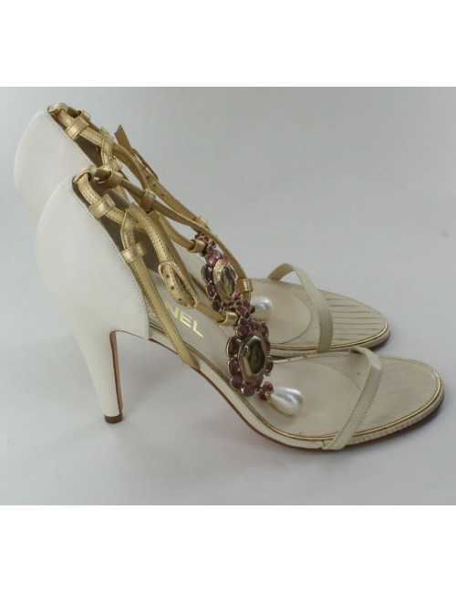 sandales CHANEL couture BIJOUX