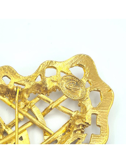 Broche coeur CHRISTIAN LACROIX  MM