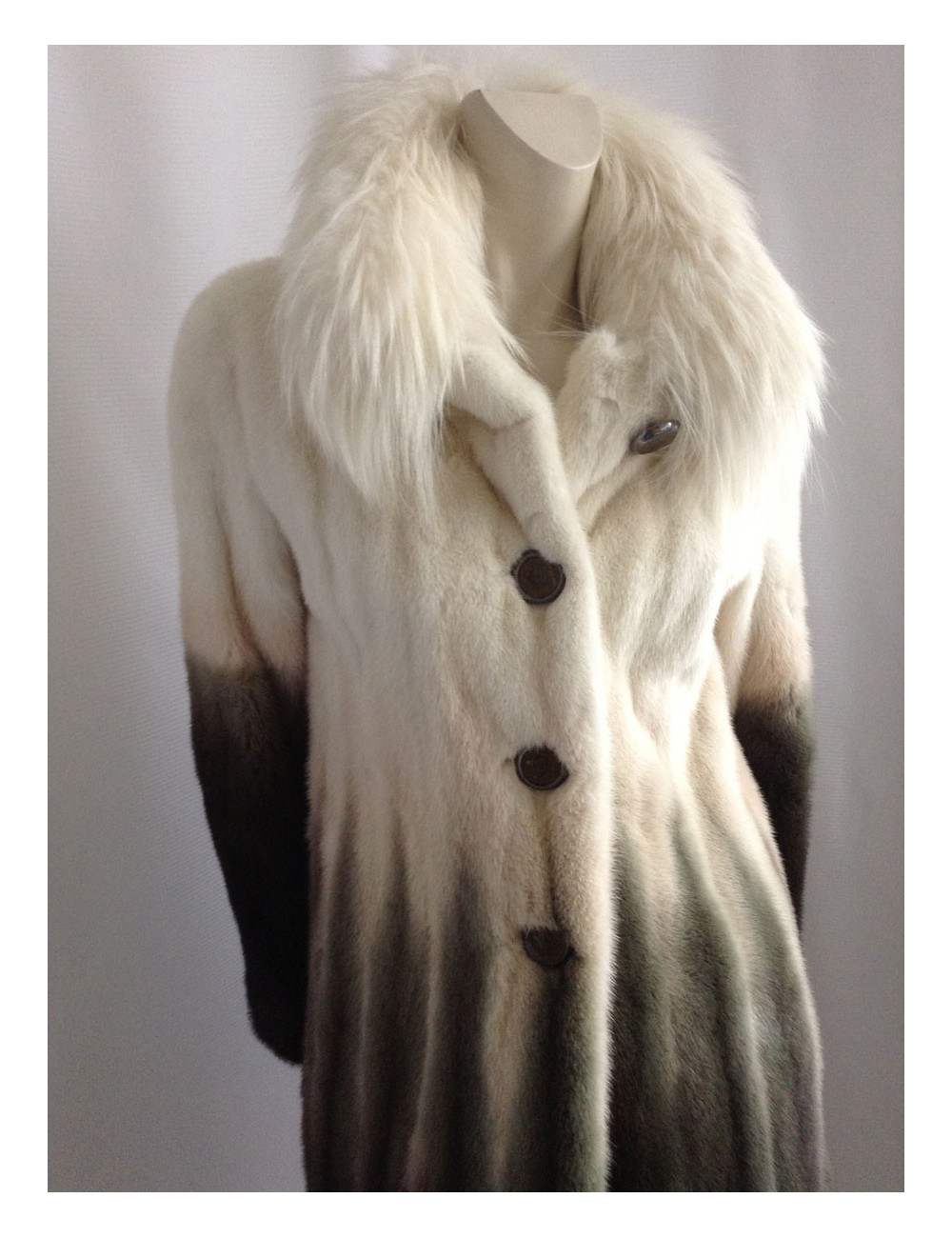 Manteau CELINE  vison 