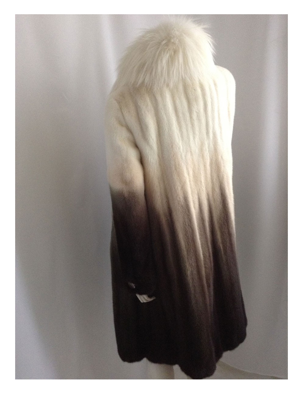 Manteau CELINE  vison 