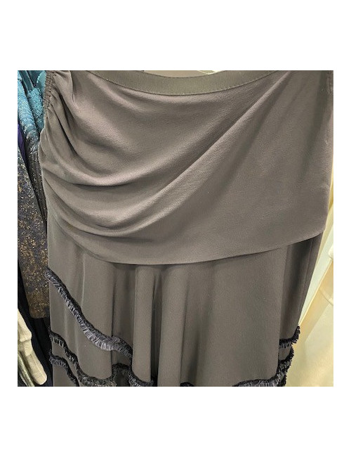 Jupe T 40 LOUIS VUITTON soie noire