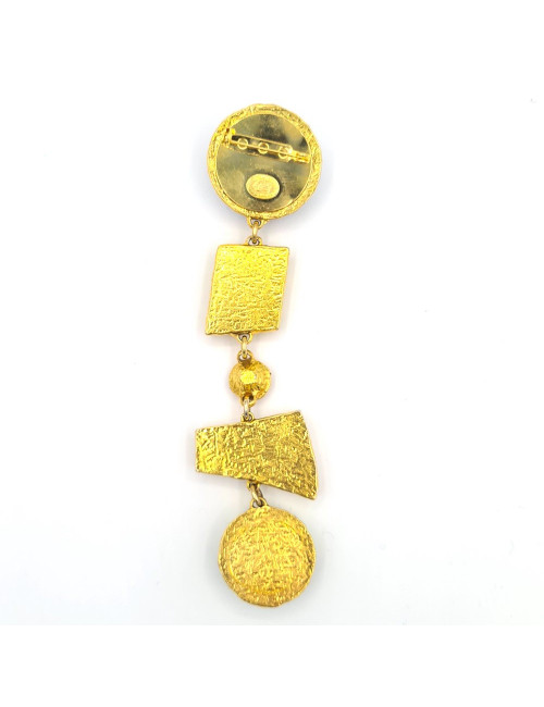 Broche CHRISTIAN LACROIX en émail