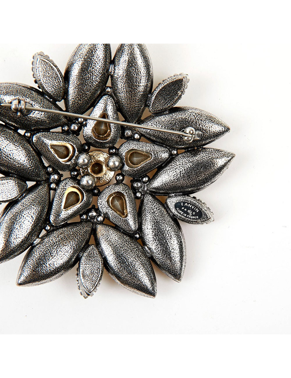 LANVIN by Goossens Star Brooch 