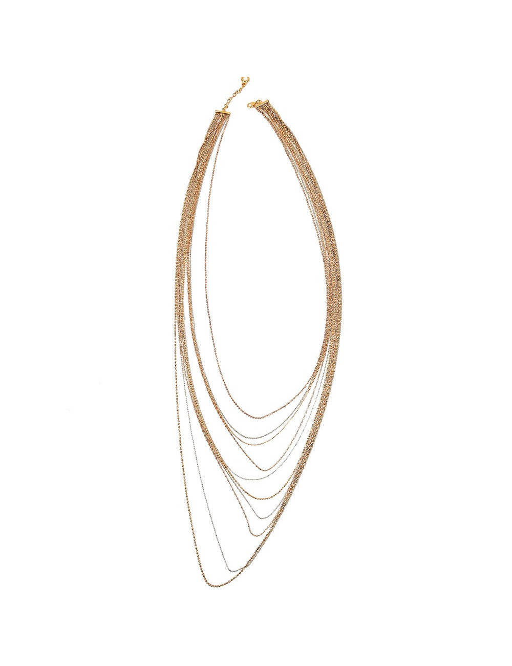 Collier multi-rangs GOOSSENS doré