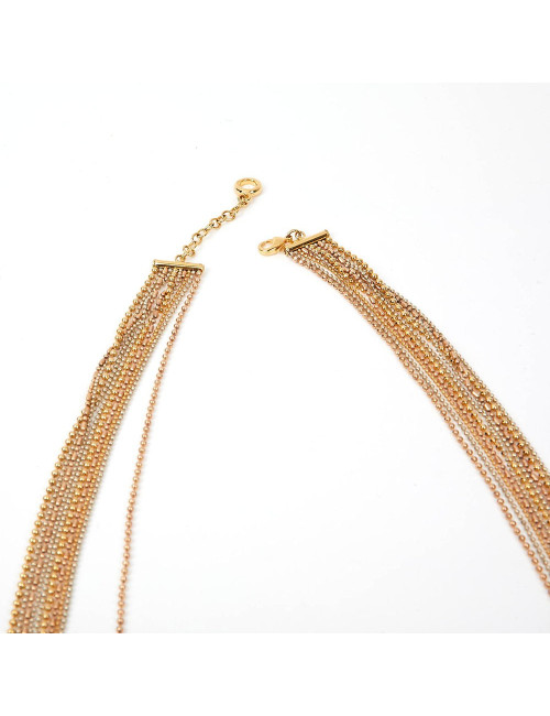 Collier multi-rangs GOOSSENS doré