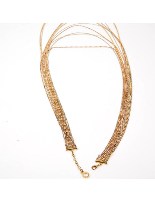 Collier multi-rangs GOOSSENS doré