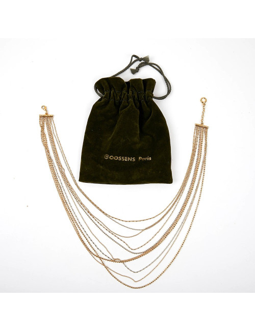 Collier multi rangs GOOSSENS doré