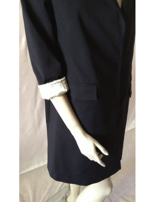 Manteau ROCHAS bleu marine