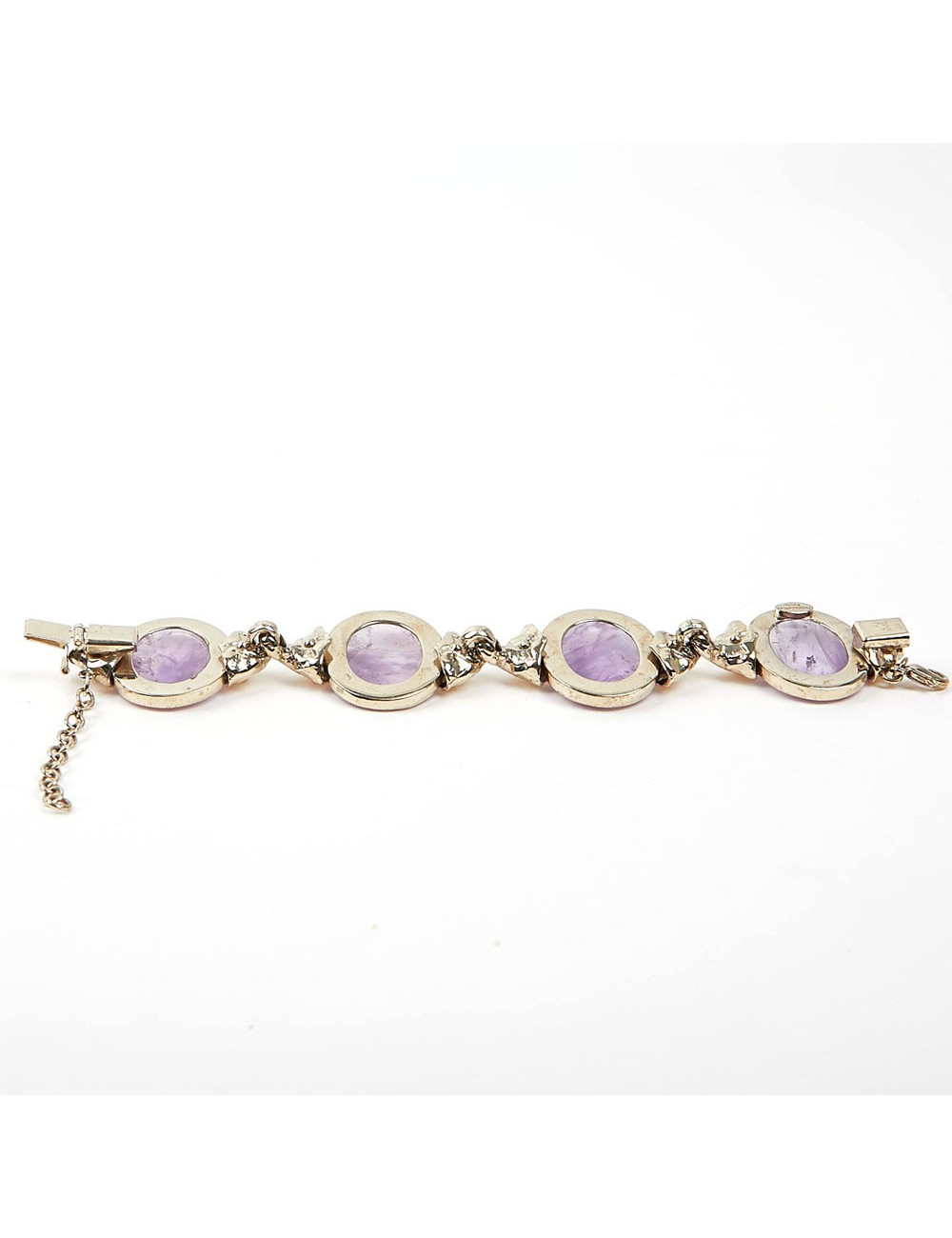 GOOSSENS amethyst rock crystal bracelet