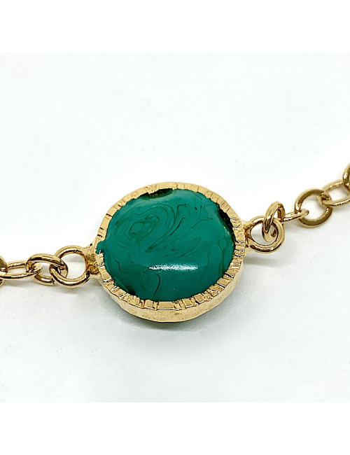 Bracelet MARGUERITE DE VALOIS pâte de verre