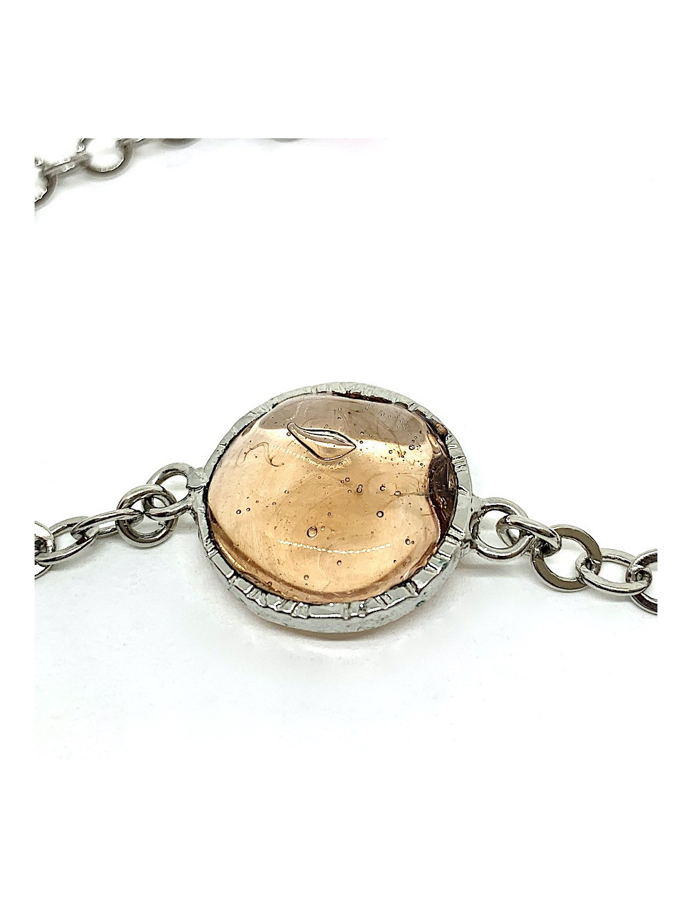 MARGUERITE DE VALOIS molten glass bracelet