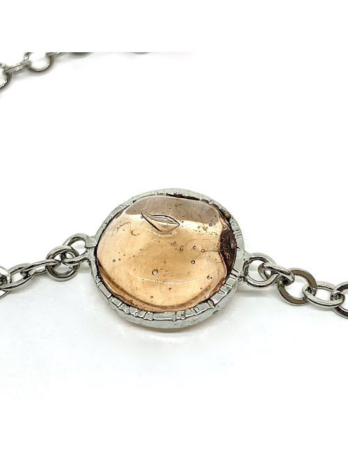 MARGUERITE DE VALOIS molten glass bracelet