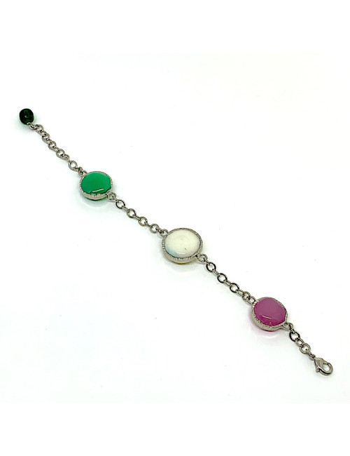 Bracelet MARGUERITE DE VALOIS pâte de verre