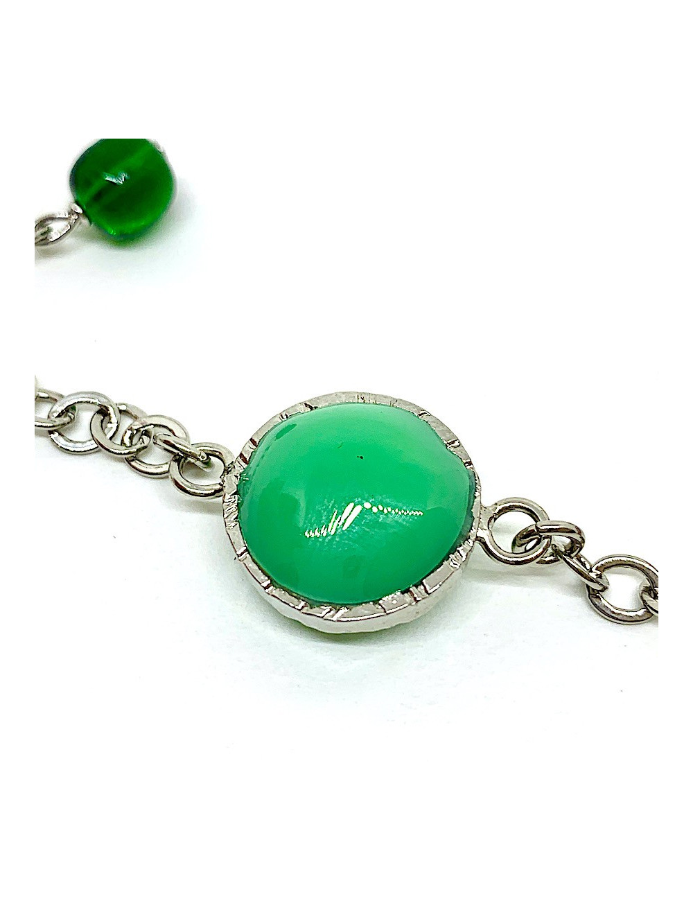 Bracelet MARGUERITE DE VALOIS pâte de verre