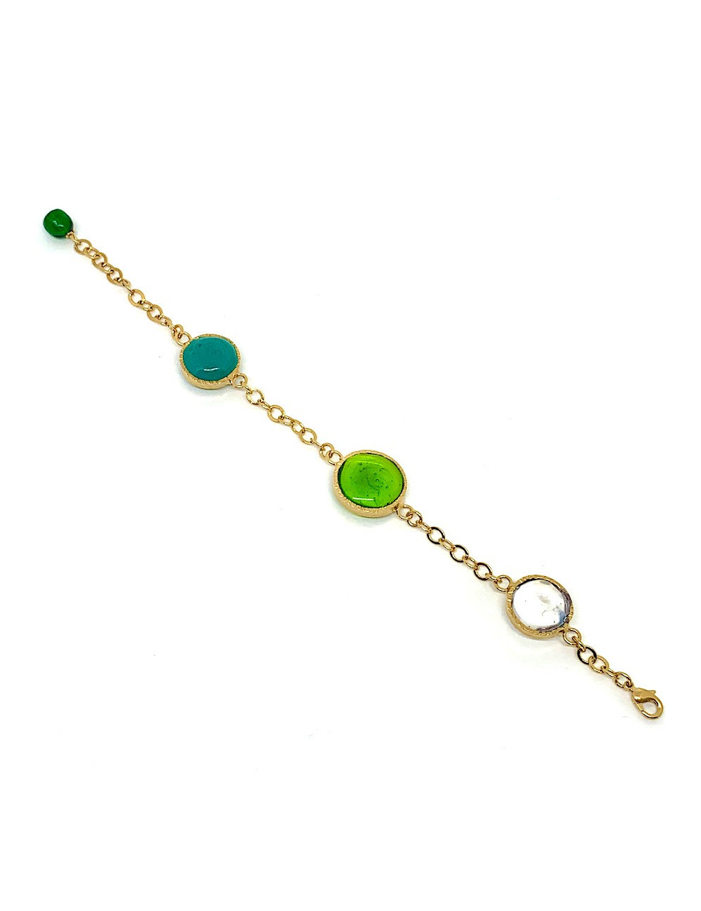 Bracelet MARGUERITE DE VALOIS pâte de verre