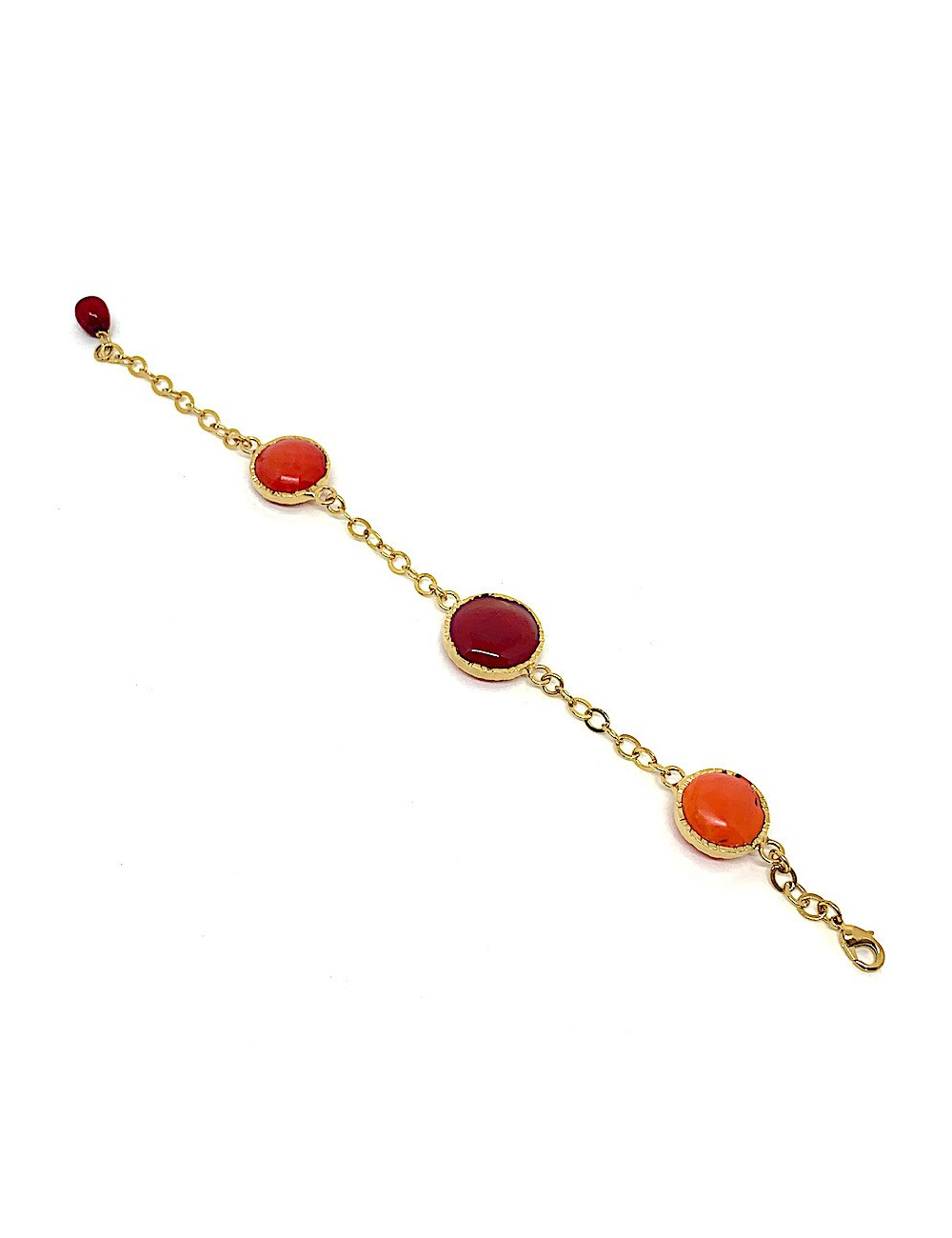 Bracelet MARGUERITE DE VALOIS pâte de verre