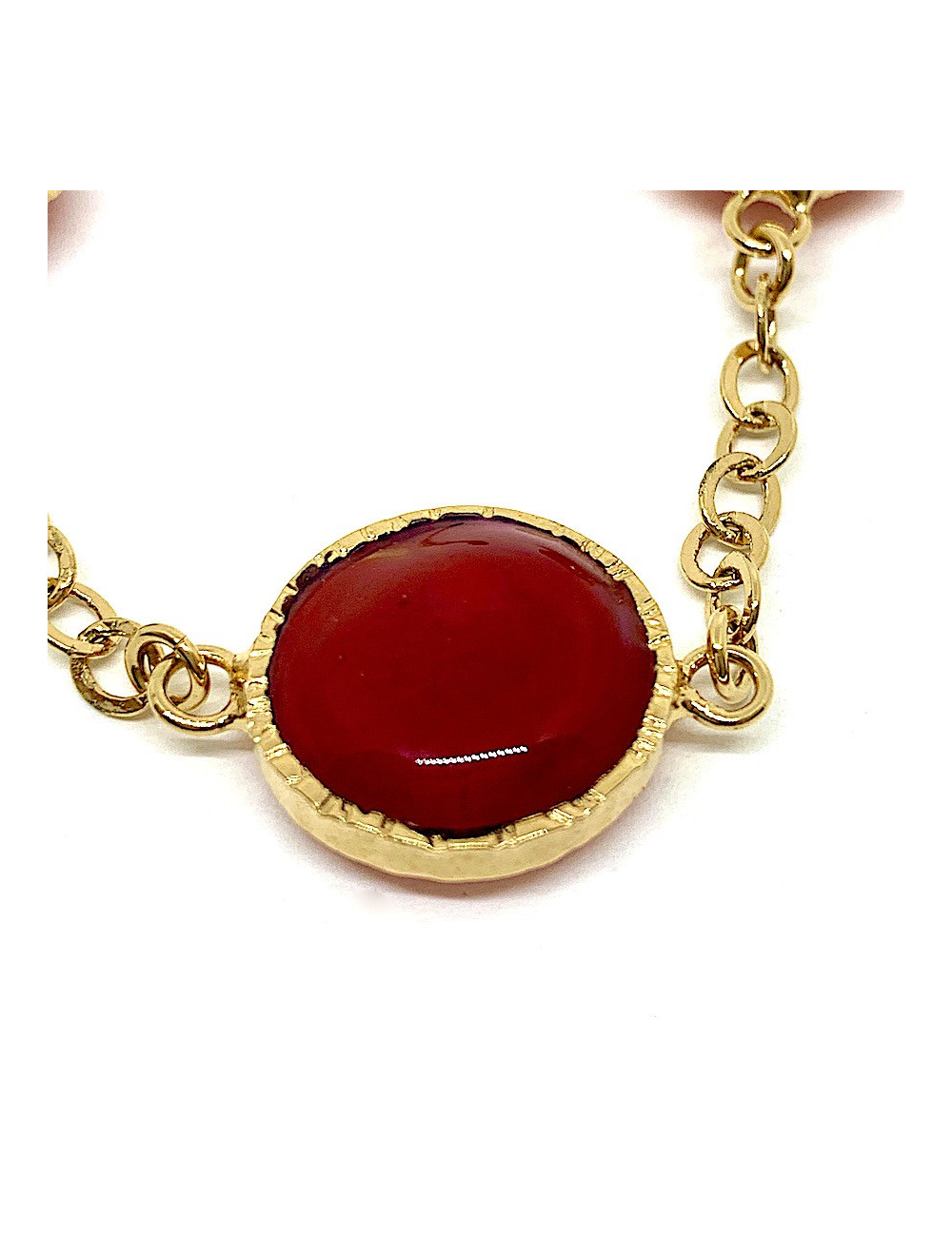 Bracelet MARGUERITE DE VALOIS pâte de verre