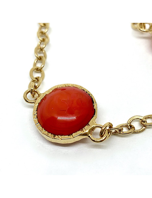 Bracelet MARGUERITE DE VALOIS pâte de verre