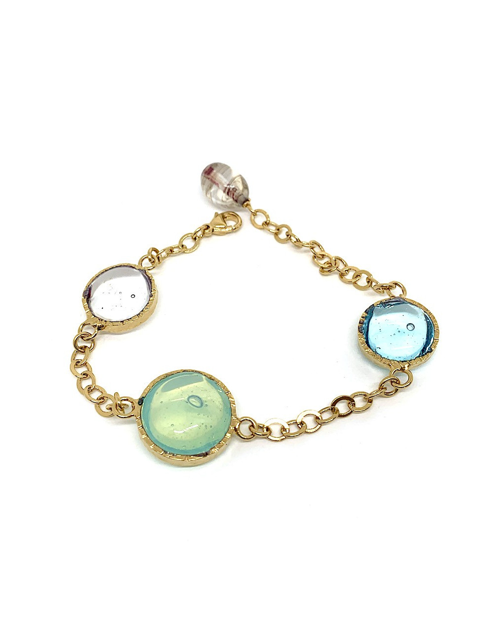 Bracelet MARGUERITE DE VALOIS pâte de verre