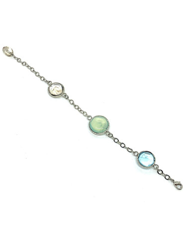 Bracelet MARGUERITE DE VALOIS pâte de verre 2