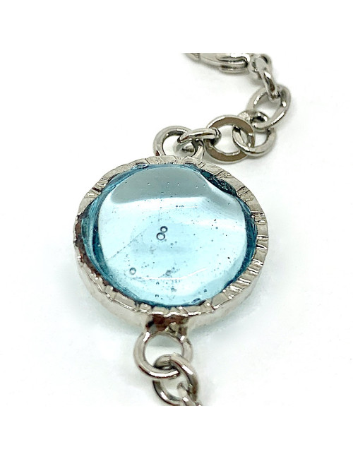 MARGUERITE DE VALOIS molten glass bracelet